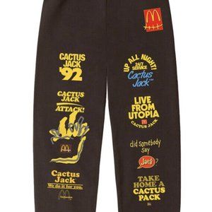 Cactus Jack Sticker Bomb Sweatpants  CJMD-BP95_XL  New with tags extra-large